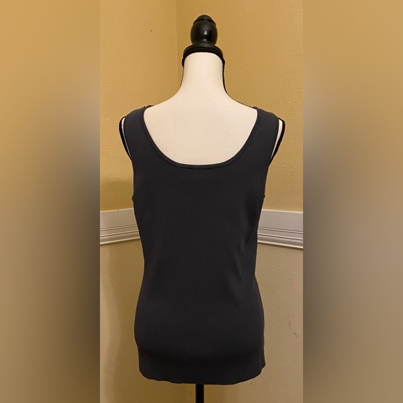 DG 2 Ladies Sweater Tank Top; Large; Dark Gray; NWOT. - Picture 4 of 8